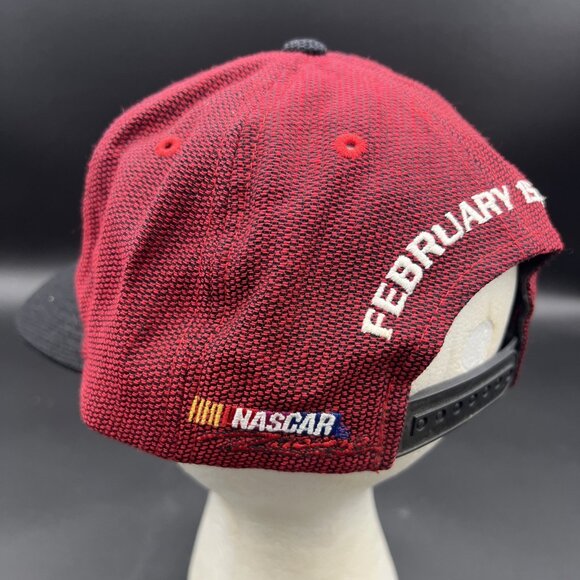 Vintage DAYTONA 500 1998 40th Annual Nascar Black Snapback Hat Cap Rare Texture - Picture 3 of 13